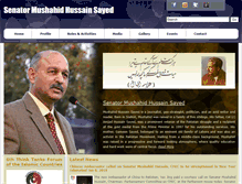 Tablet Screenshot of mushahidhussain.com